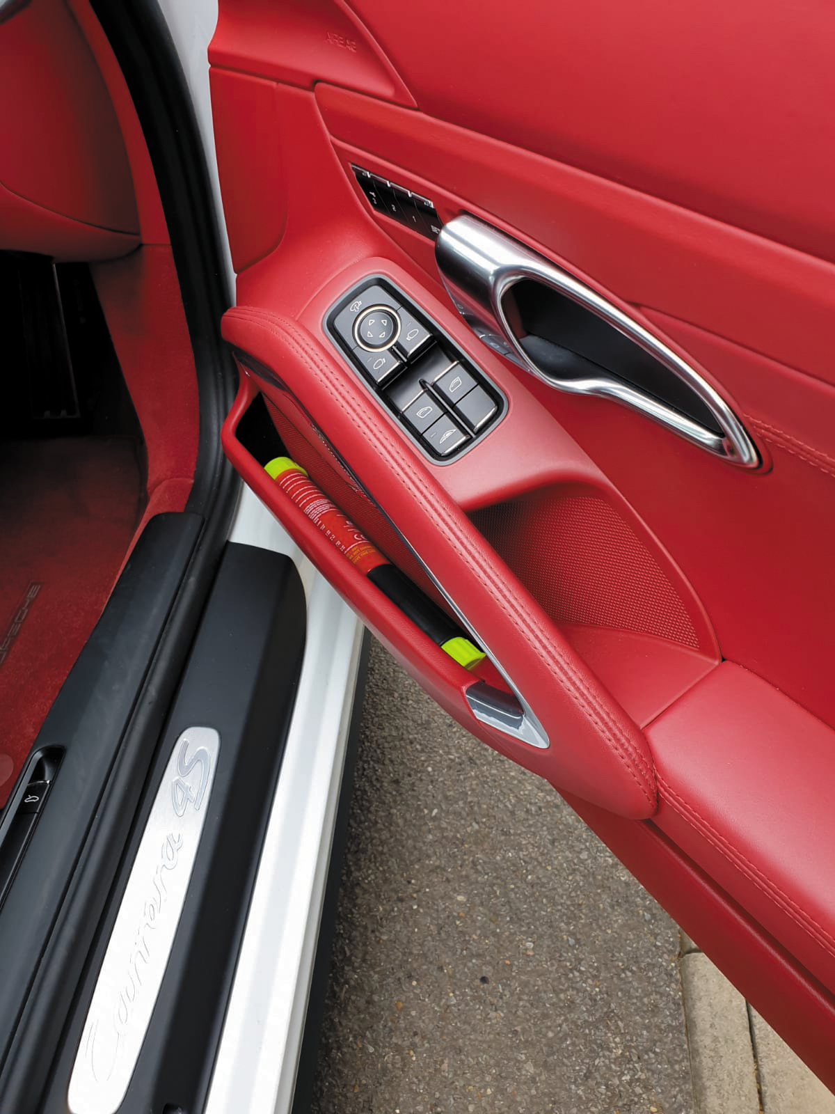 Fire Safety Stick in car