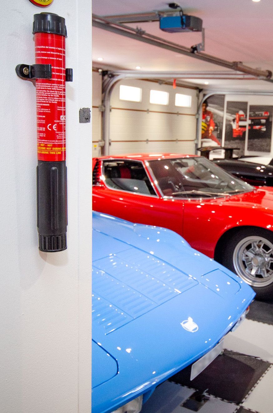 50 second Fire Safety Stick in garage