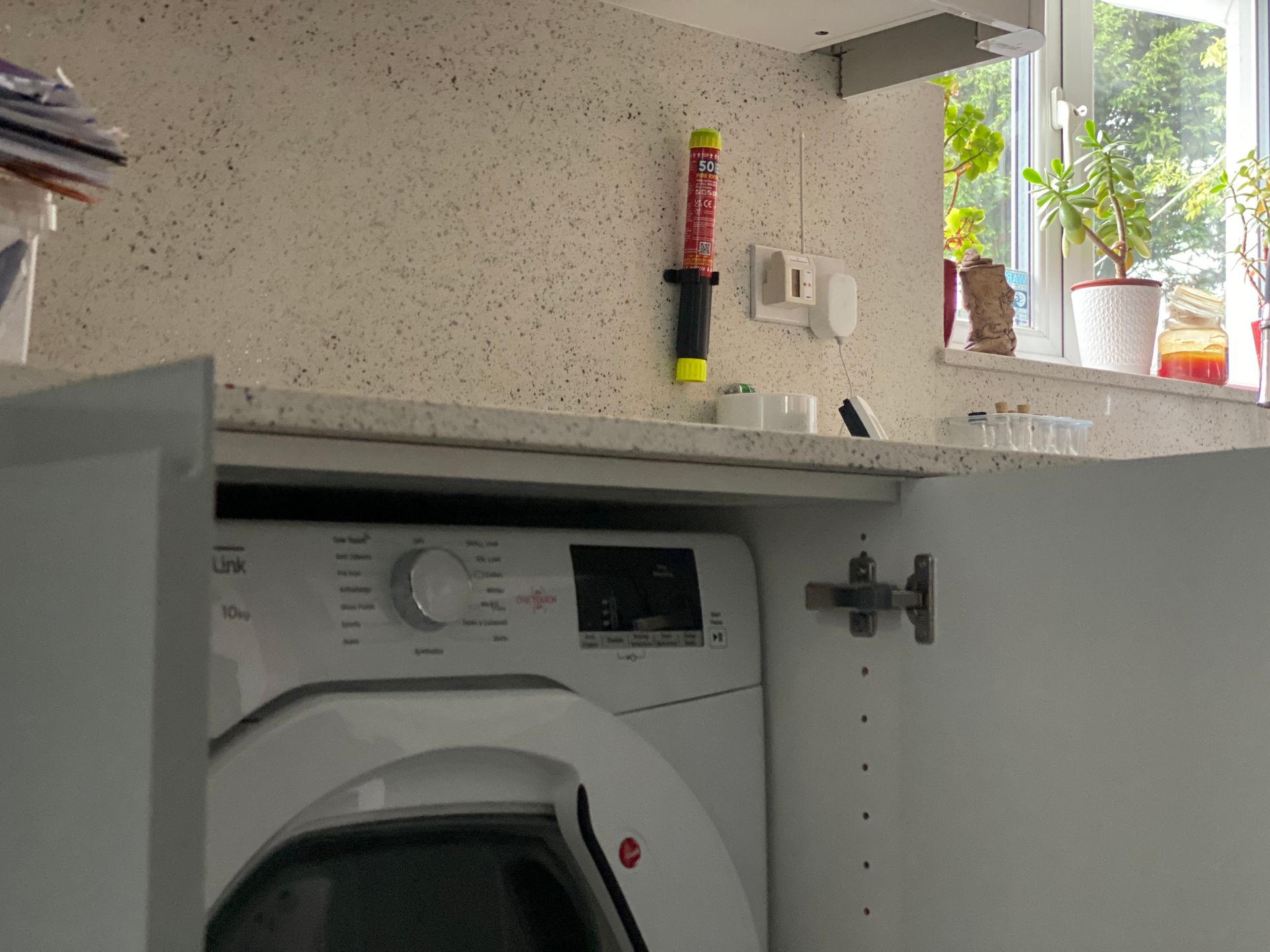 Fire Safety Stick in kitchen