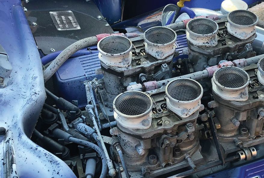 Fire safety stick saves TVR classic car