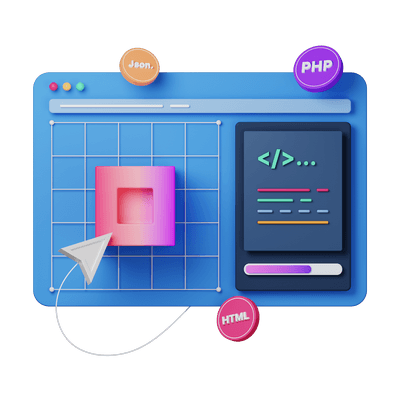 Website design interface