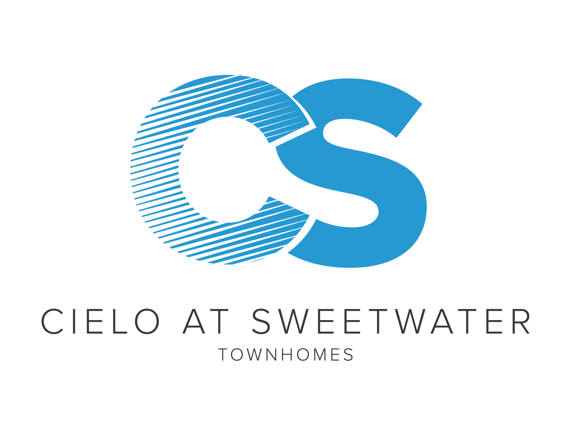 Cielo at sweetwater townhomes logo