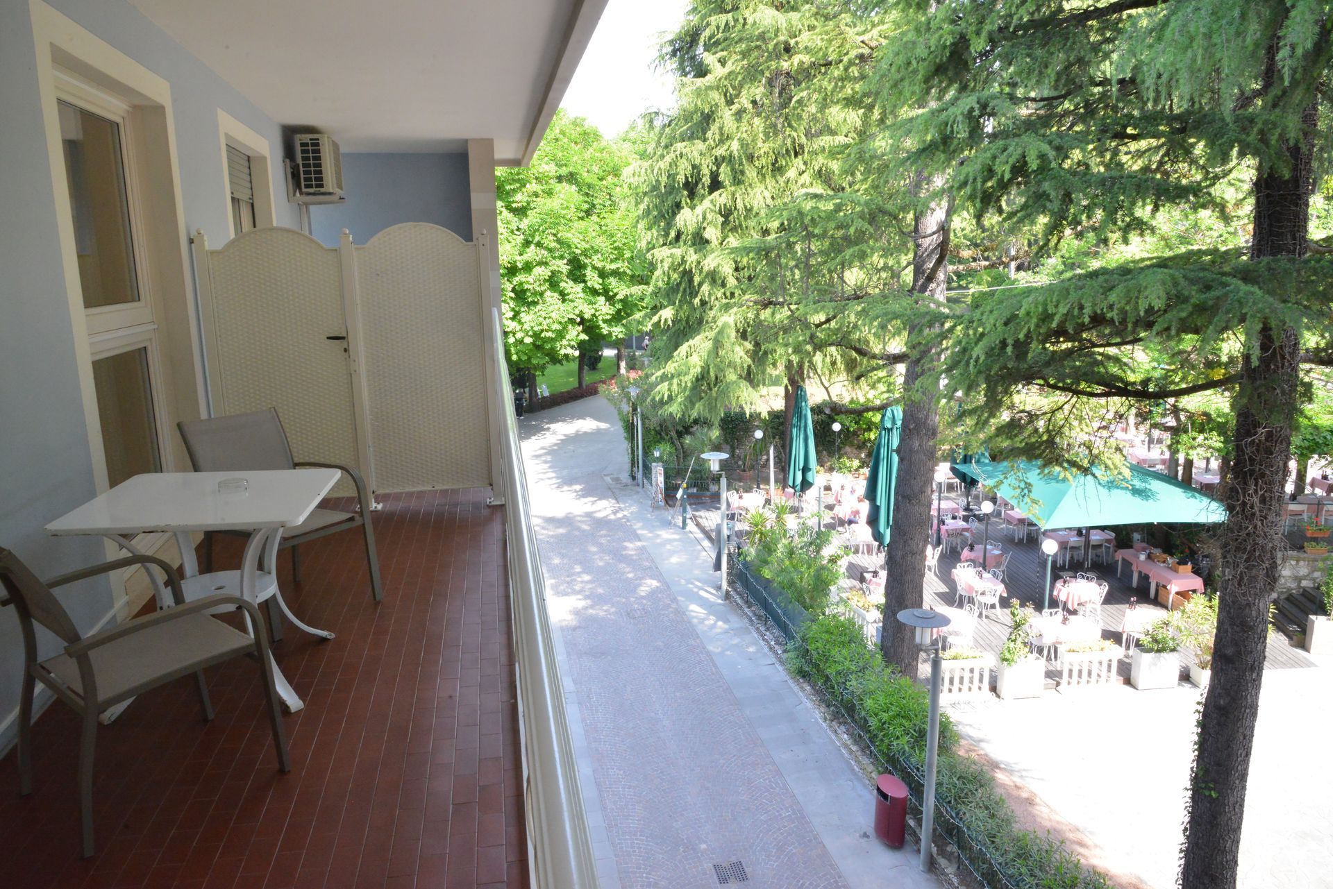 vista camera comfort con terrazza