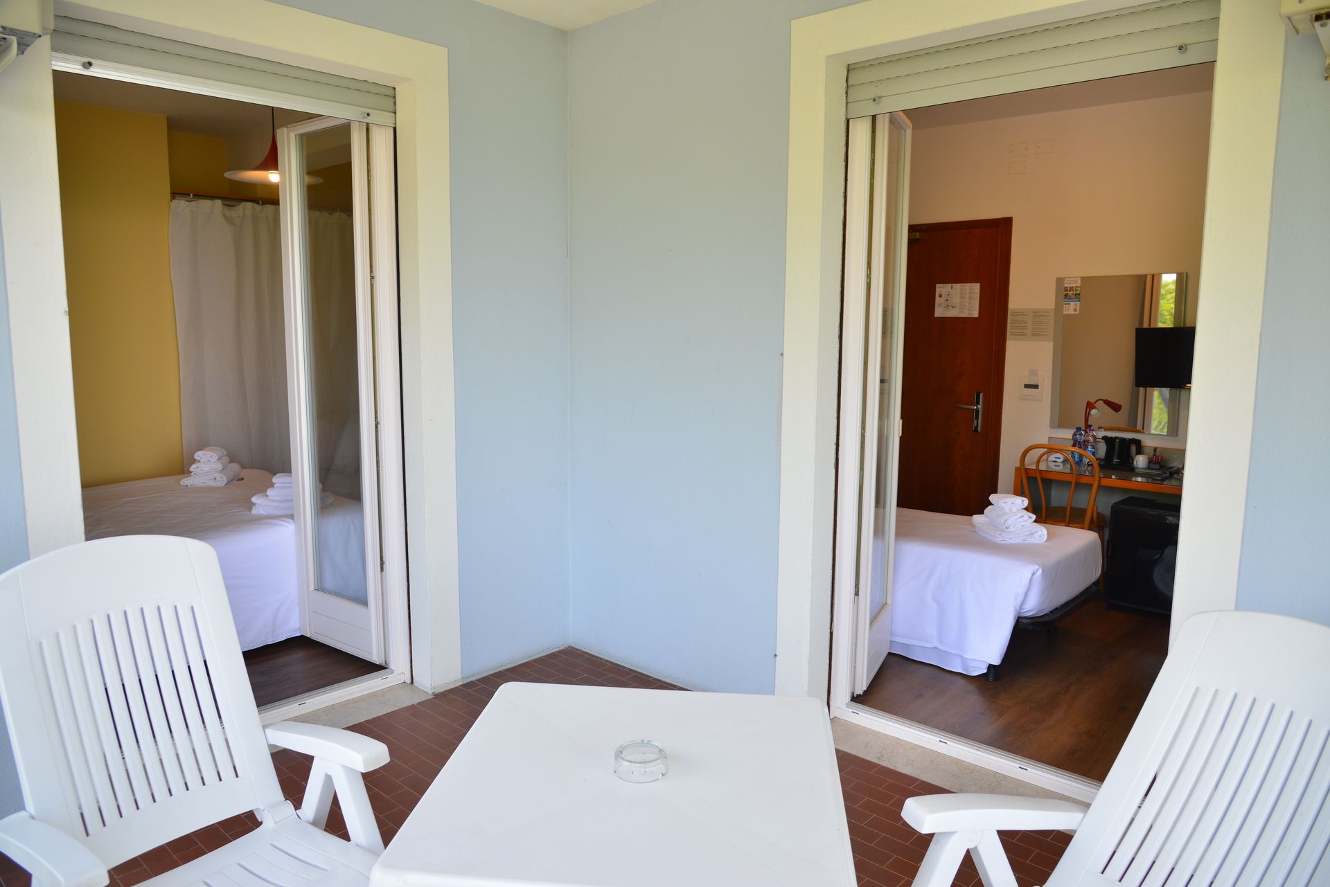 Camera tripla Hotel Luna a Sirmione con vista sul Lago di Garda