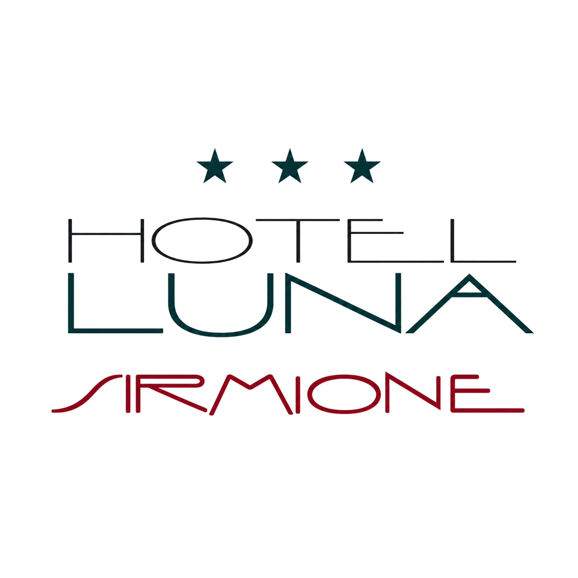 Logo in footer pagina Hotel Luna a Sirmione