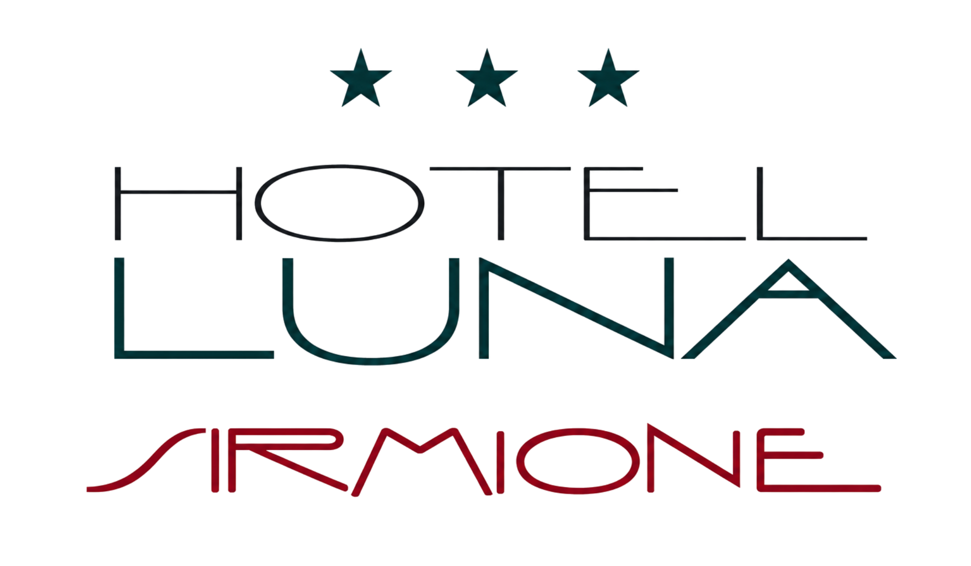Logo in footer pagina Hotel Luna a Sirmione
