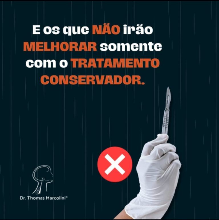 Bisturi com o texto