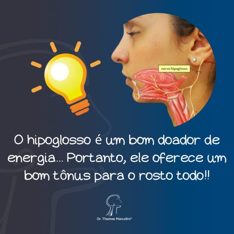 Lesão do nervo facial Hipoglosso