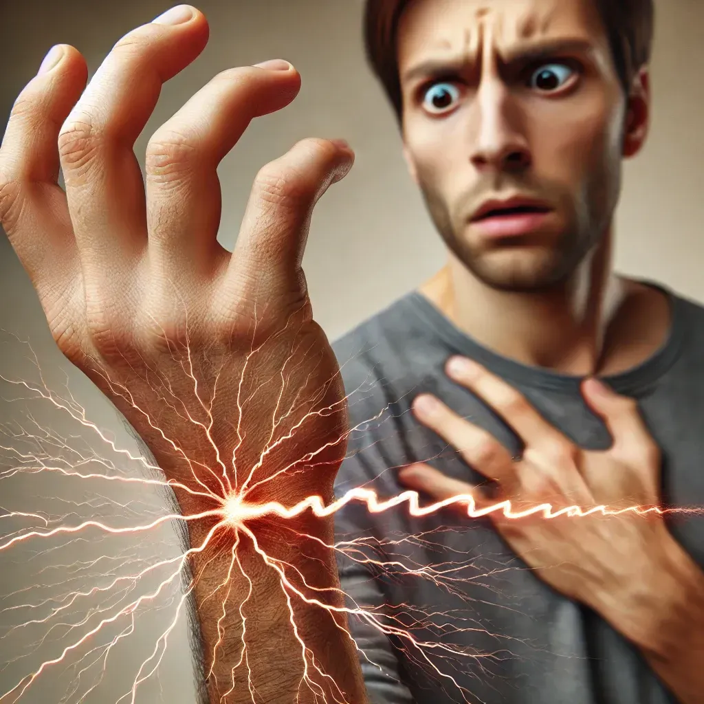 Choque no dedo mínimo indica compressão do nervo ulnar