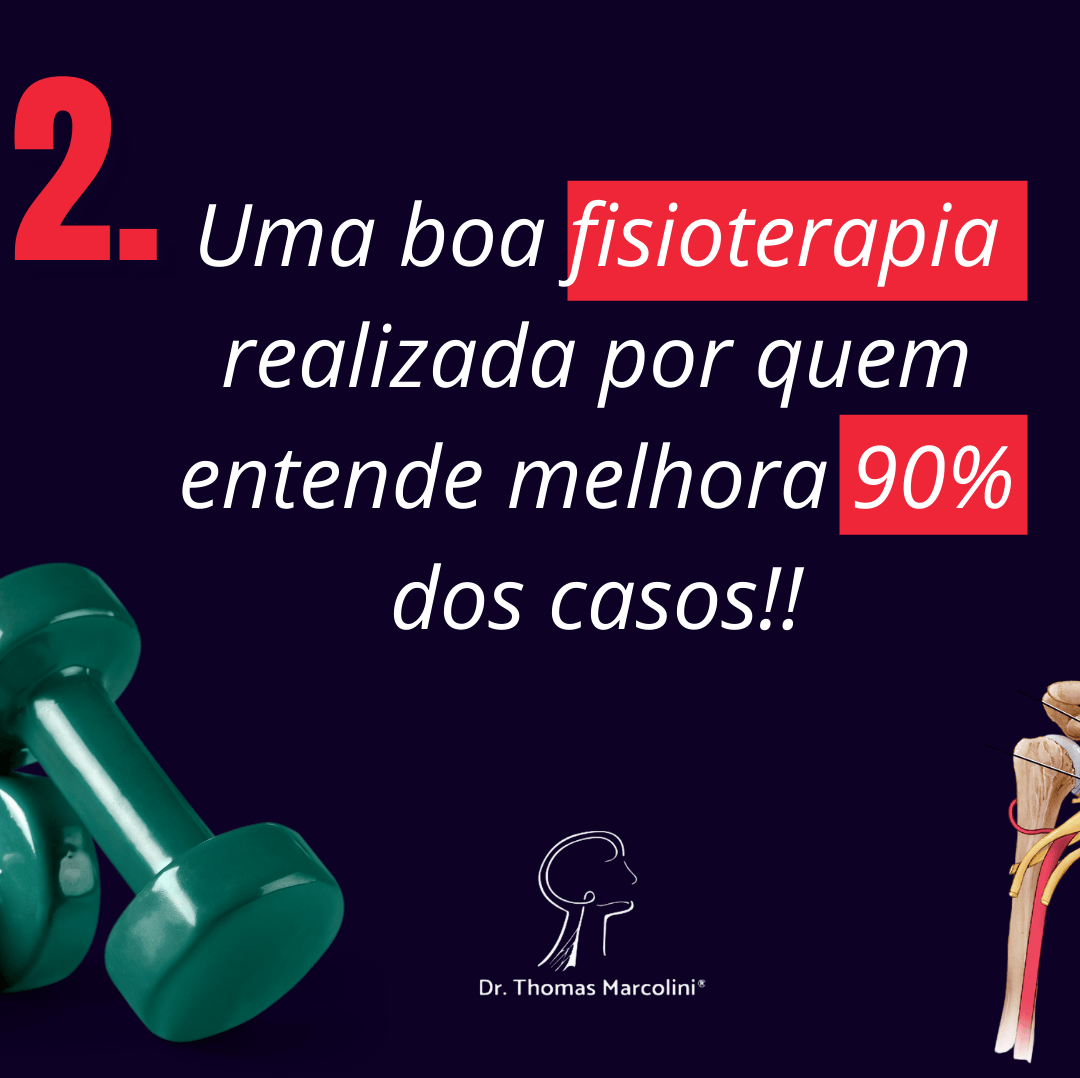 Halteres e ilustração dos nervos do braço, com o texto
