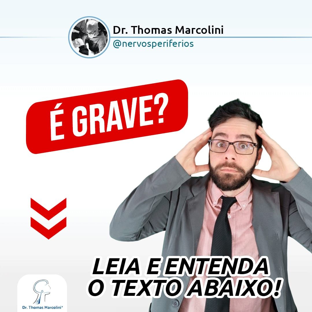 Homem preocupado com as mãos na cabeça, questionando se a parestesia é grave
