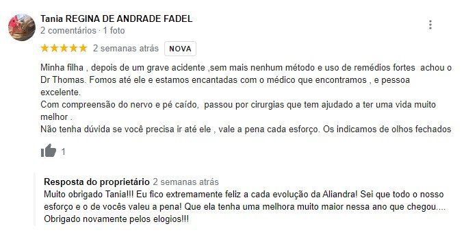 Depoimento real da paciente Tania do Dr. Thomas Marcolini.