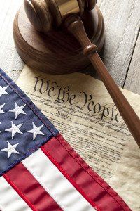 gavel and constitution
