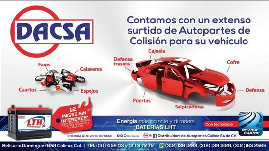 DACSA - SURTIDO DE AUTOPARTES