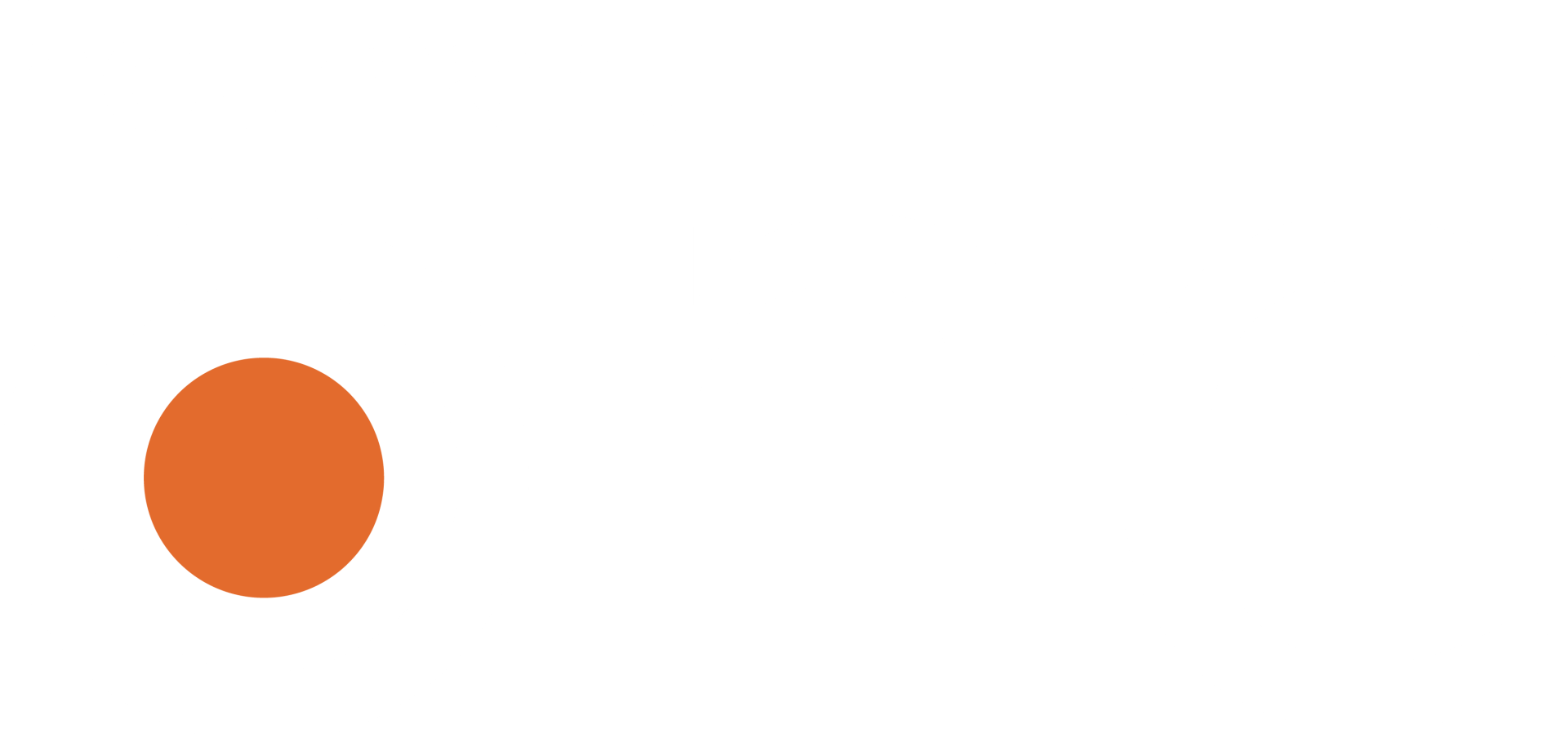 Logo of Hotmart One in white and orange with a blue background.