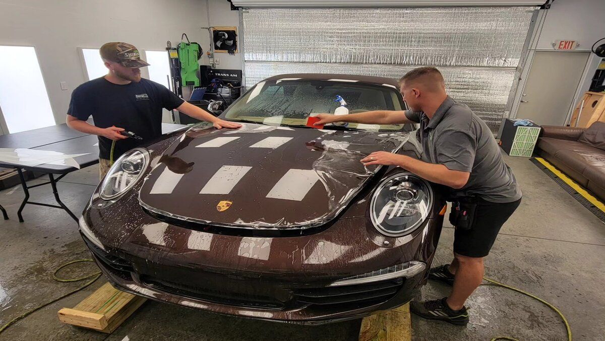 ppf application to a car