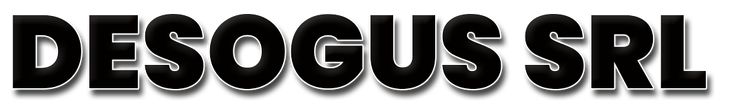 Desogus Srl, Novara, logo nero