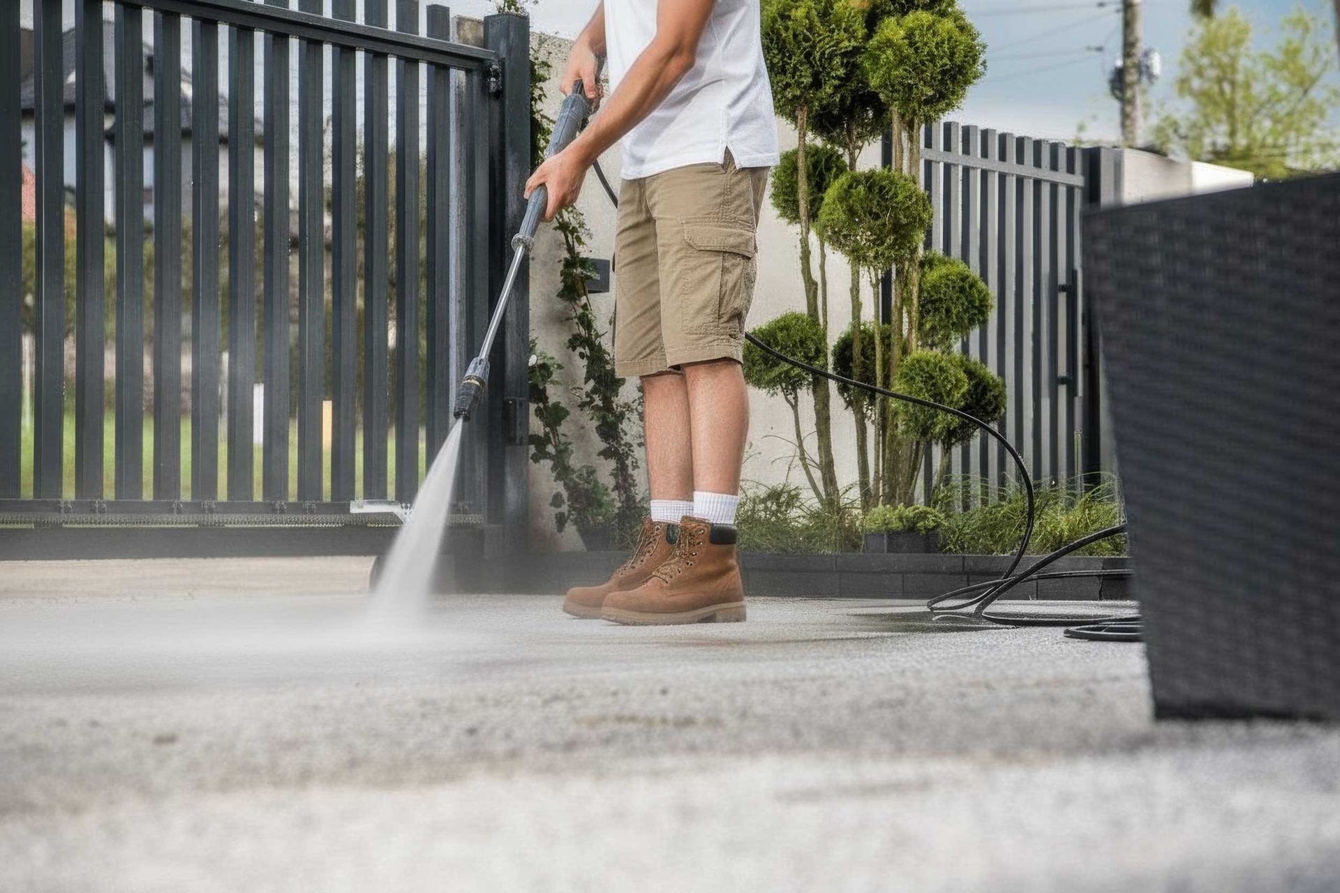 Pressure Cleaning Entryways For Toowoomba Businesses