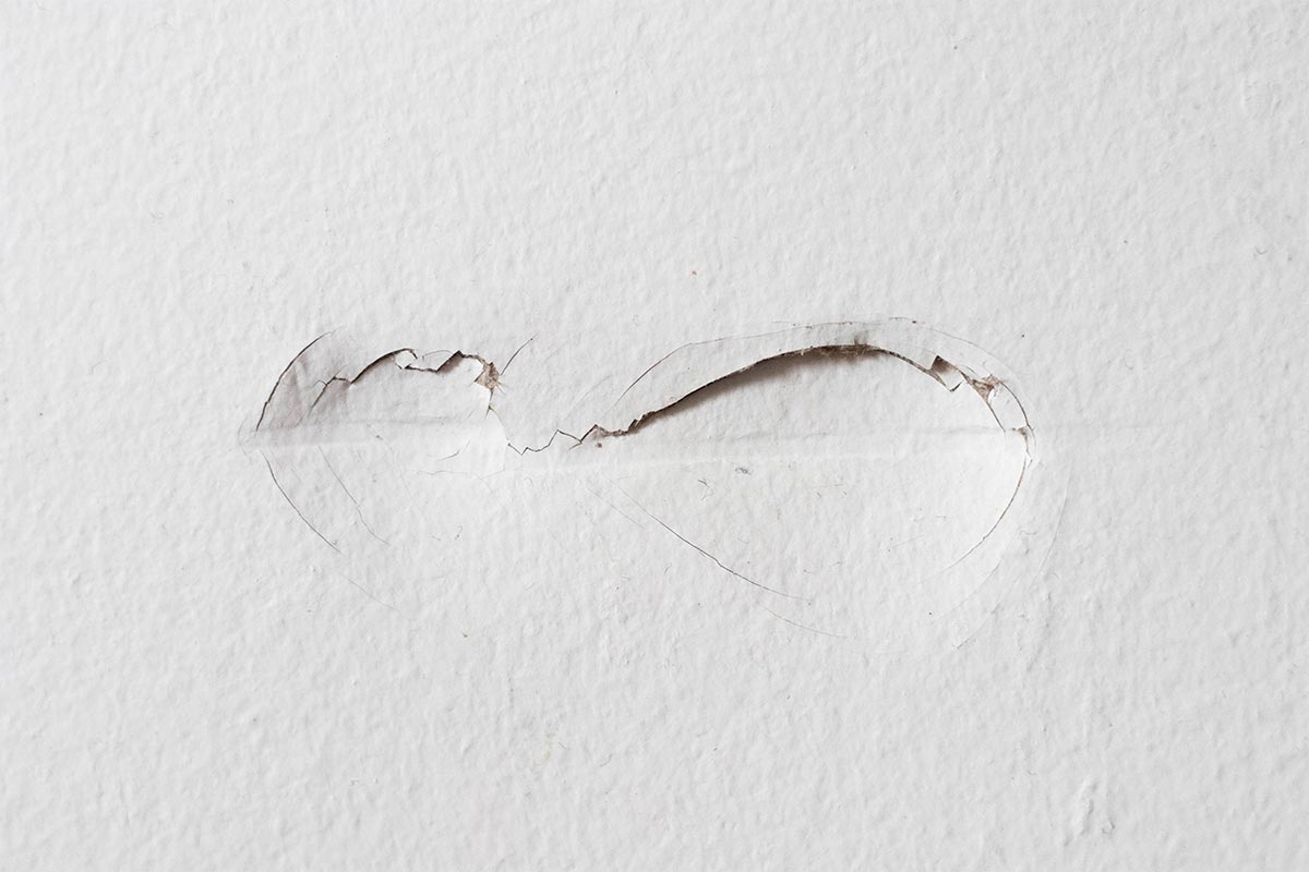 Damage To Plasterboard Wall