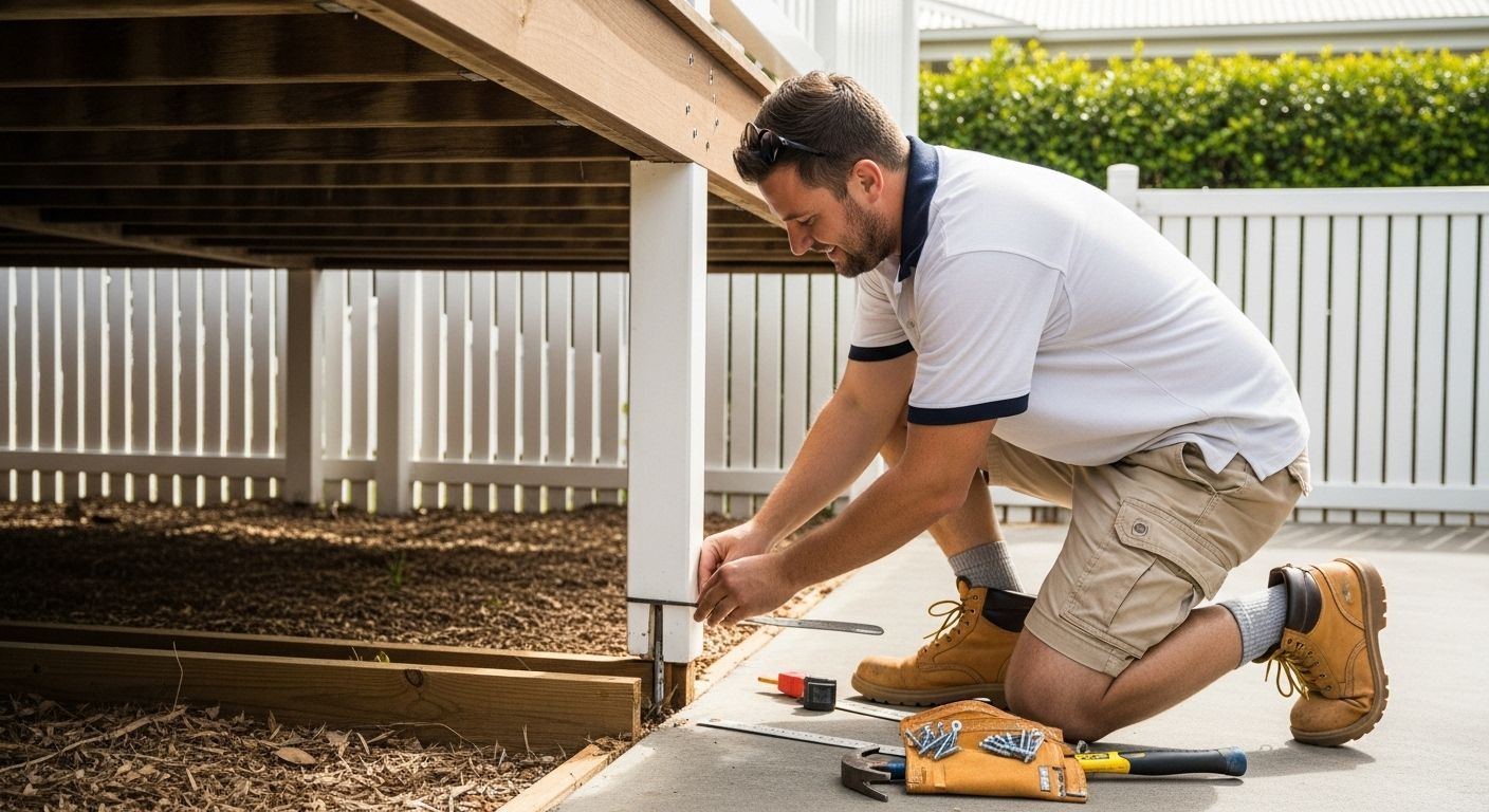 Deck Damage After Summer Storms in Toowoomba Needing Repairs