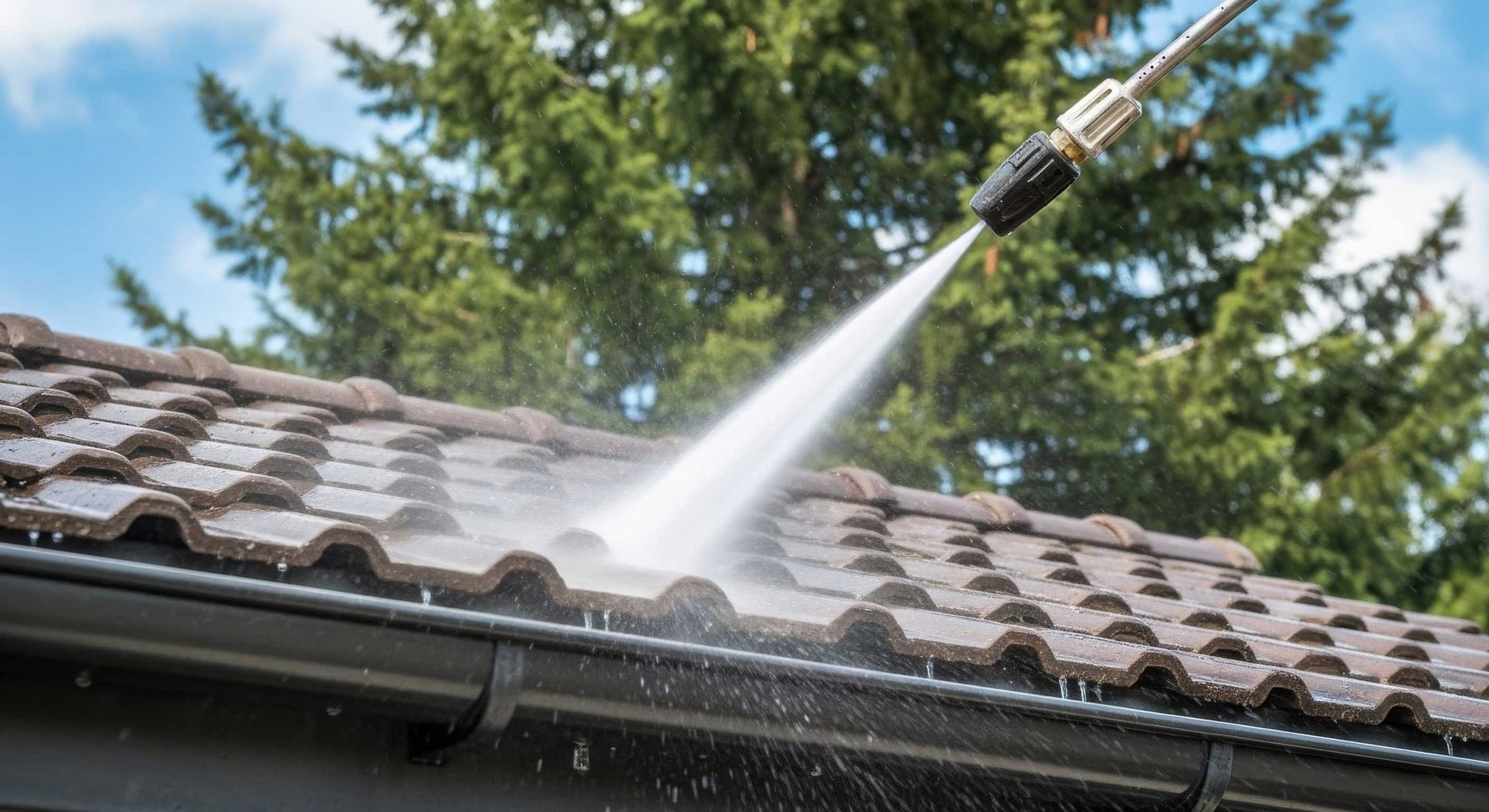 Toowoomba Pressure Cleaning Enhancing Front Yard And Roof Appeal