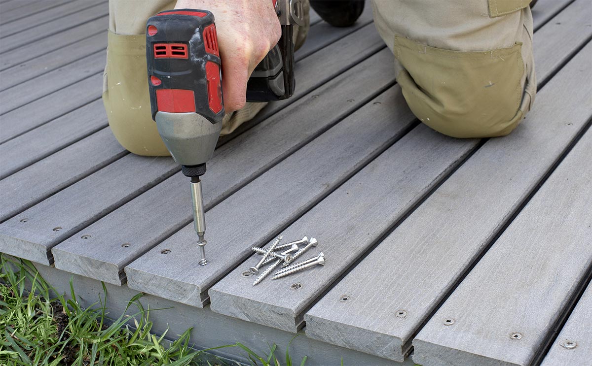 Toowoomba Handyman Fixing Decking Boards