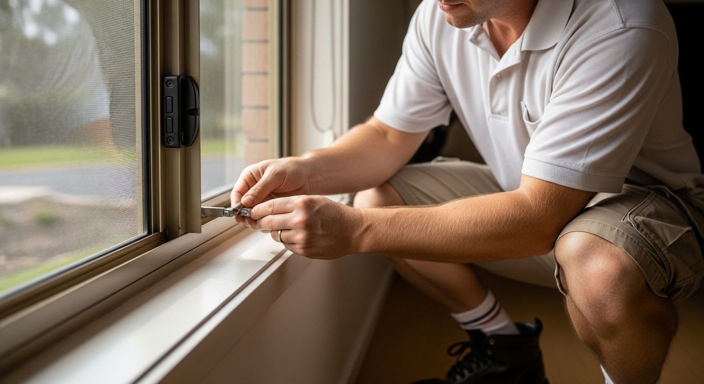 Adding Window Safety Locks In Toowoomba Home For Kids