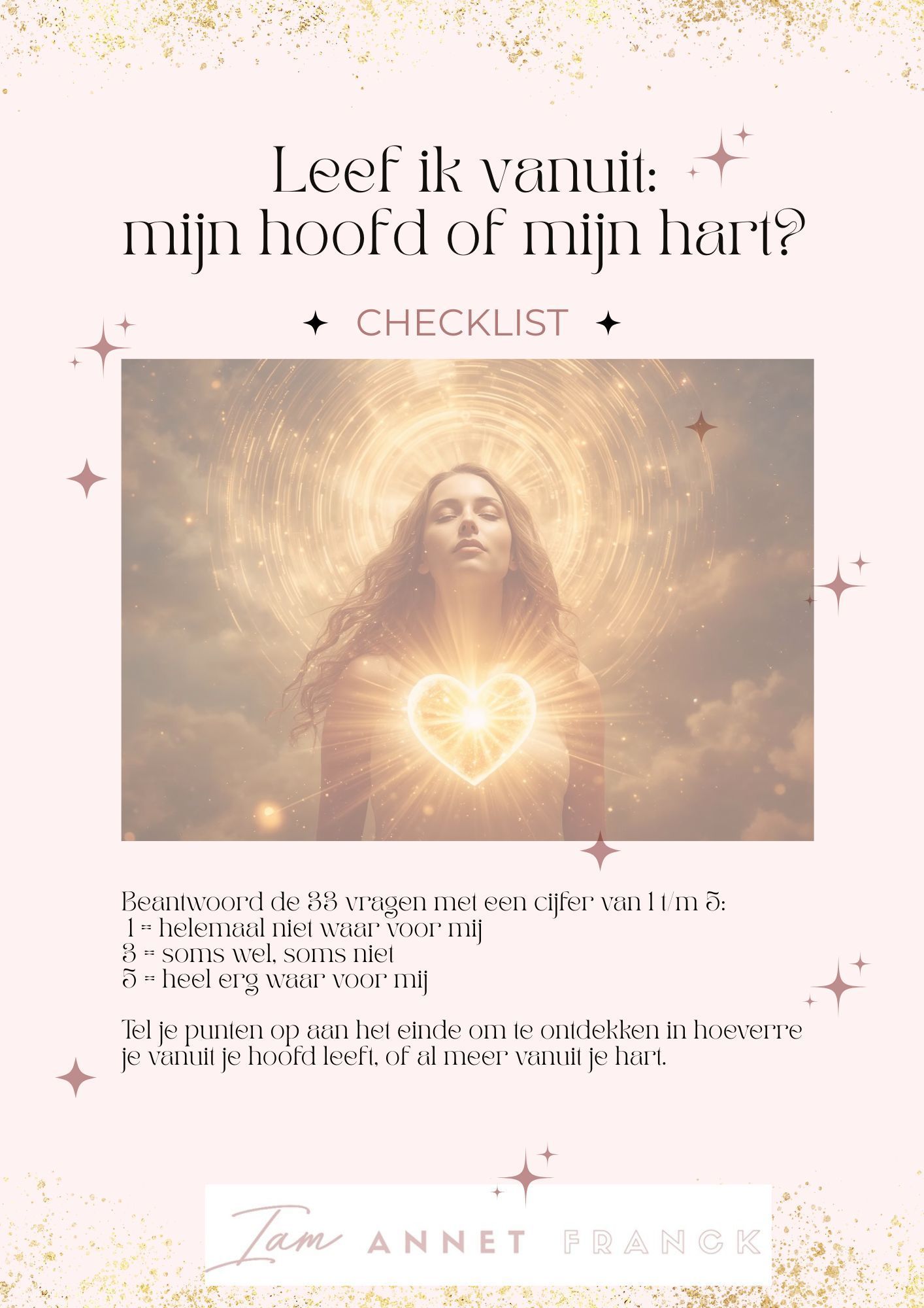 Checklist: Leef ik vanuit mijn hoofd of mijn hart?