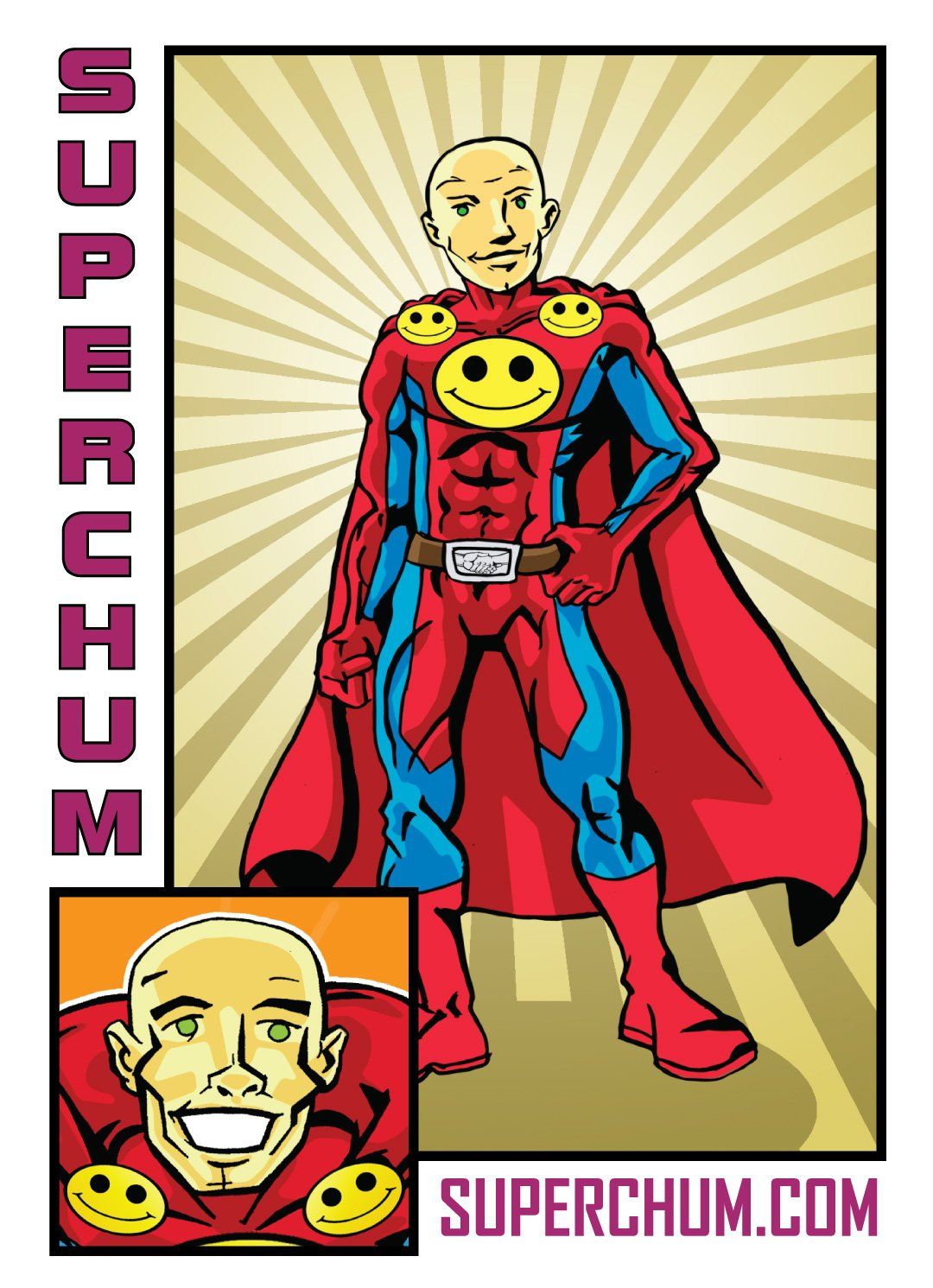 Superchum 1984 Topps Style Rookie Card Front