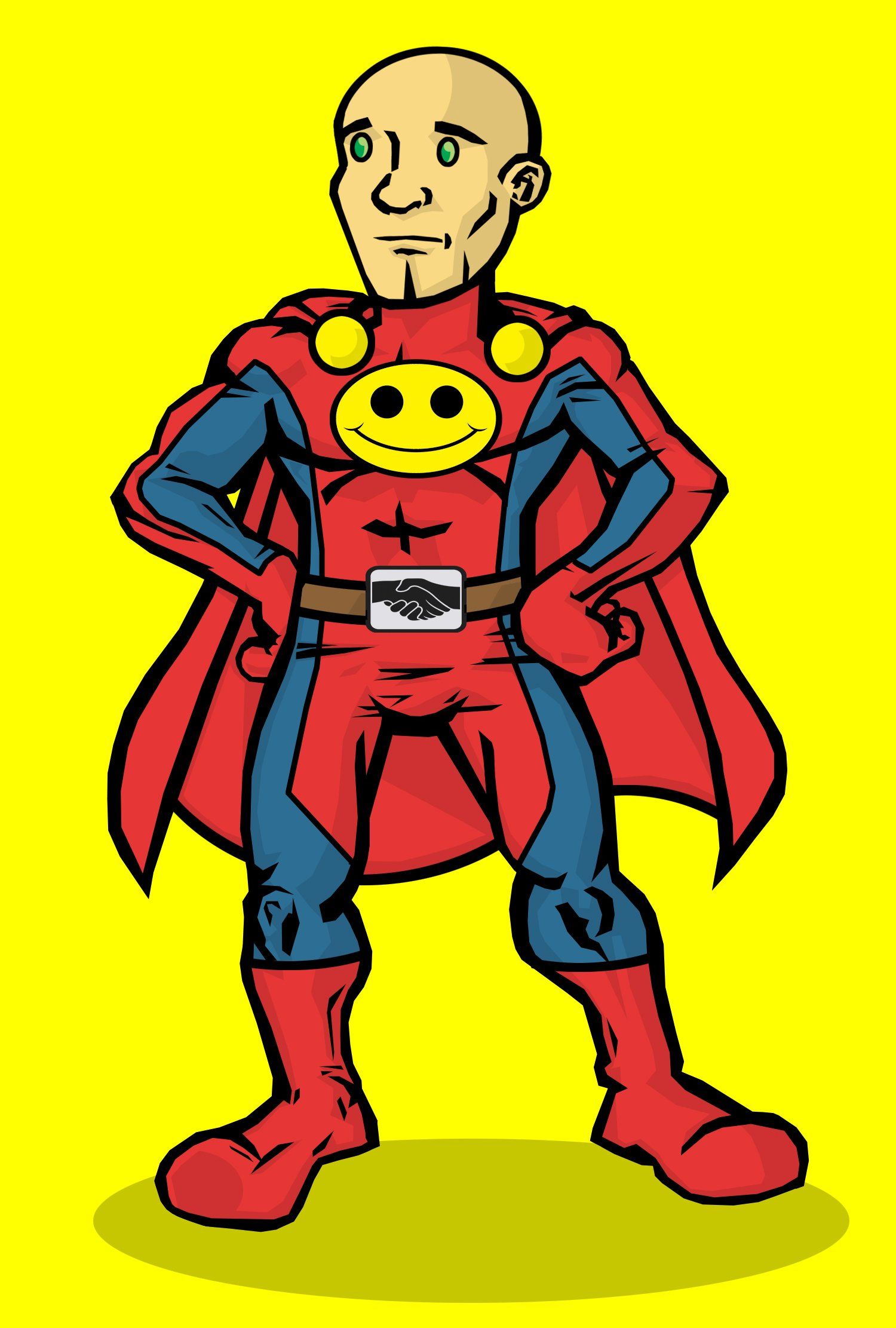 Superchum standing tall