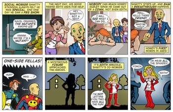 The Latest Superchum Comic Strip Superchum Comic Strip Number 1
