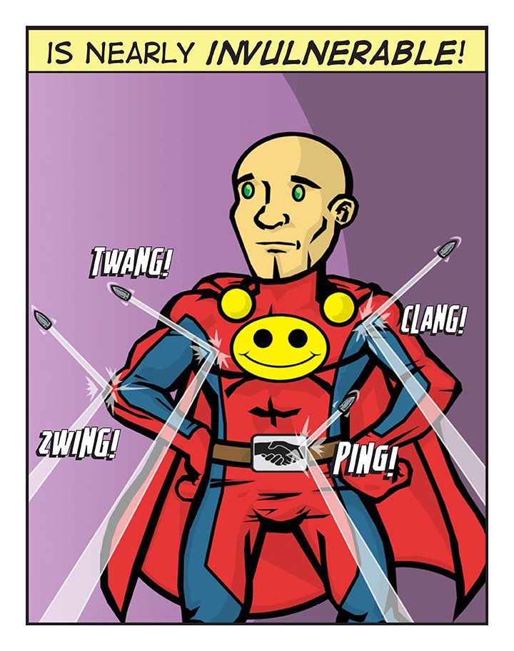 Superchum comic strip page 3