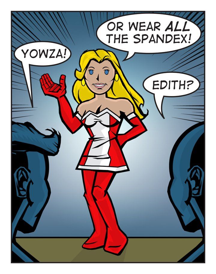 The Adventures of Superchum, World's Friendliest Superhero, Chapter 1 comic panel