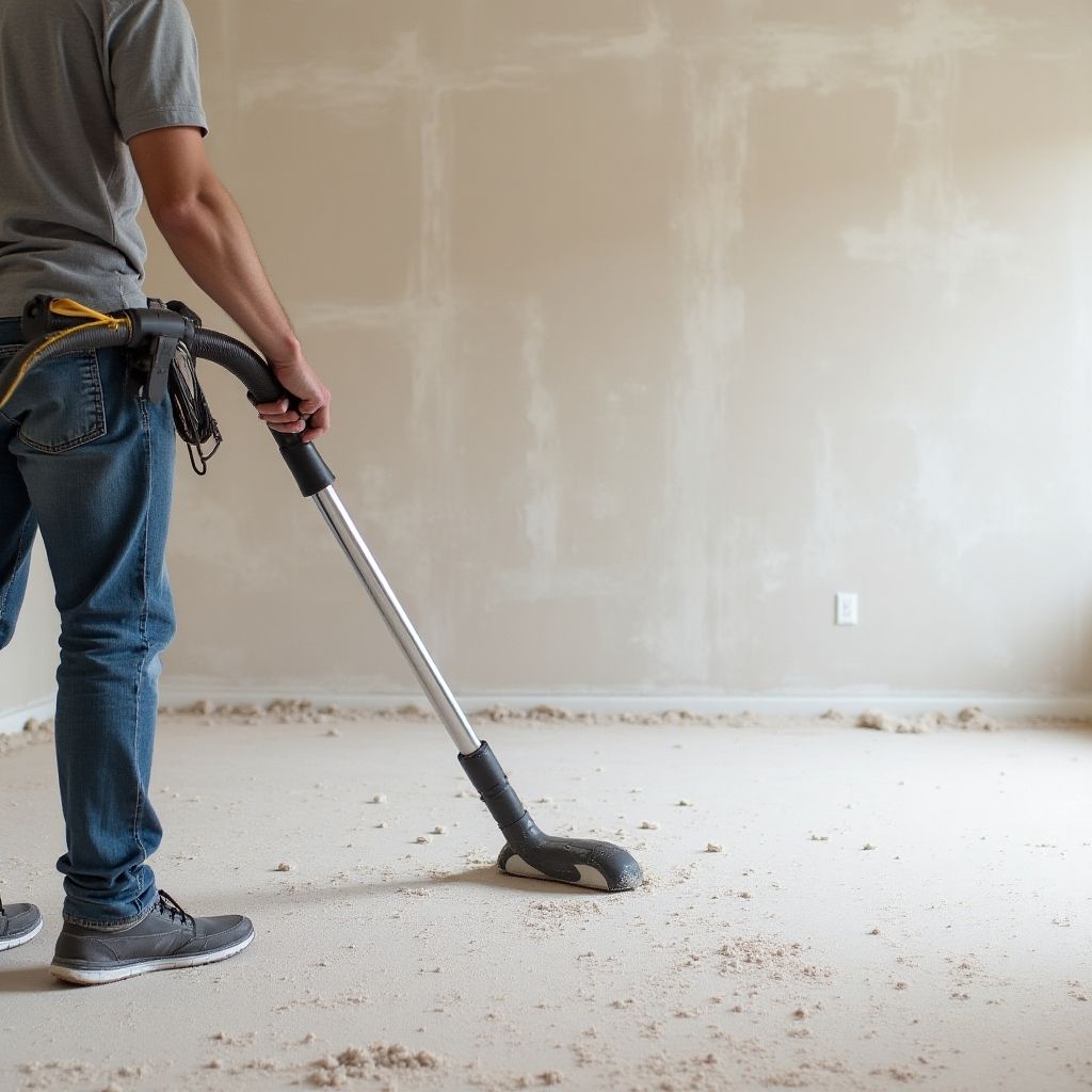 floor cleaning post construction