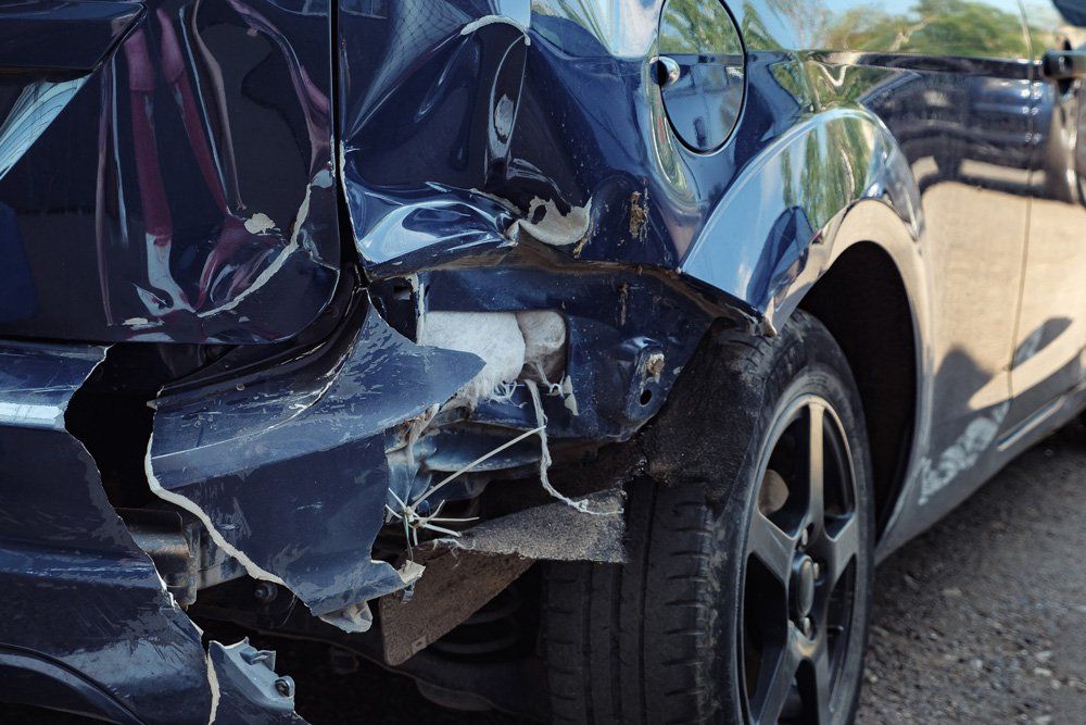 Wrecked Back Bumper — Hobart, TAS — Hobart Smash Repairs