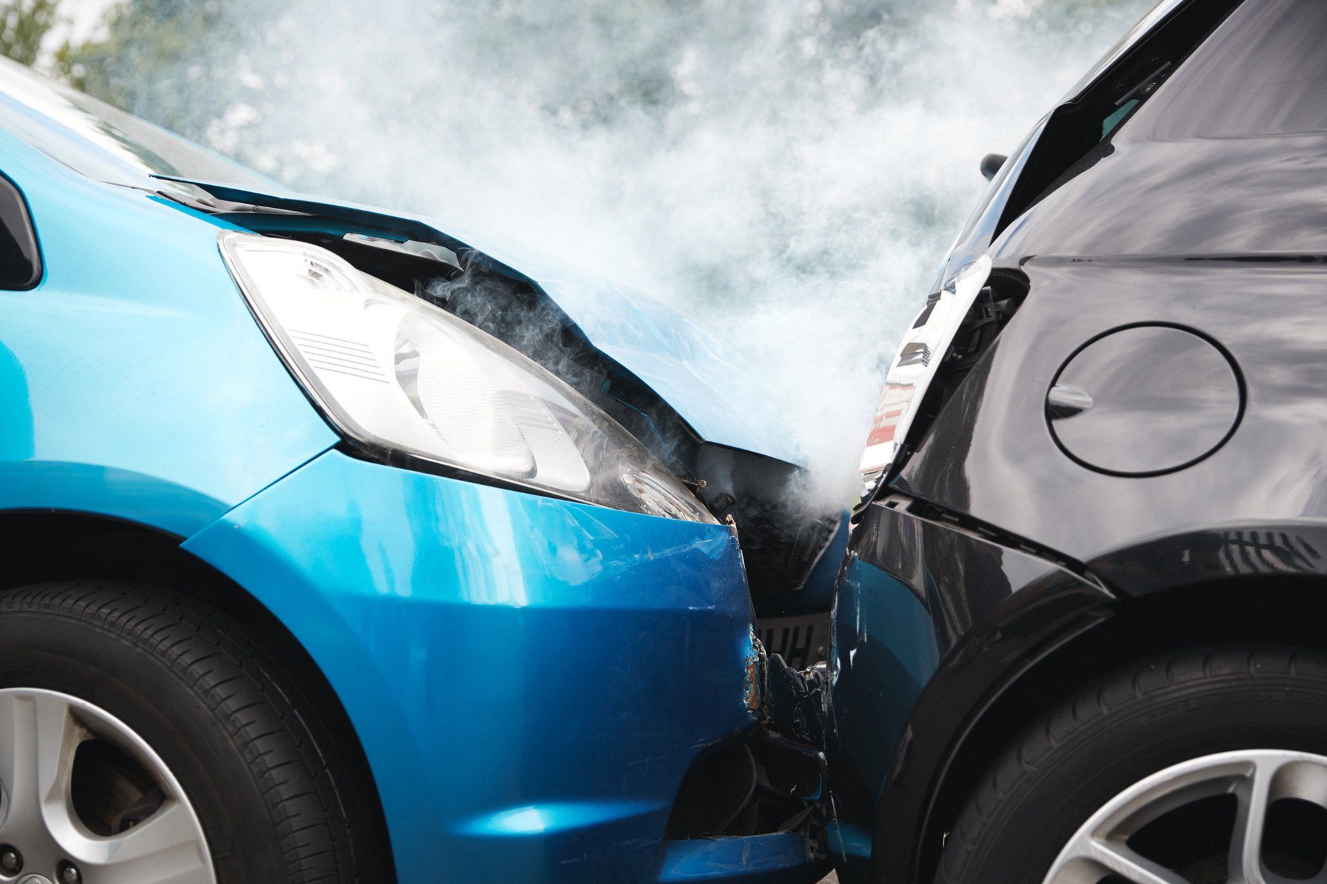 Collision of Two Car — Hobart, TAS — Hobart Smash Repairs Collision of Two Car — Hobart, TAS — Hobart Smash Repairs