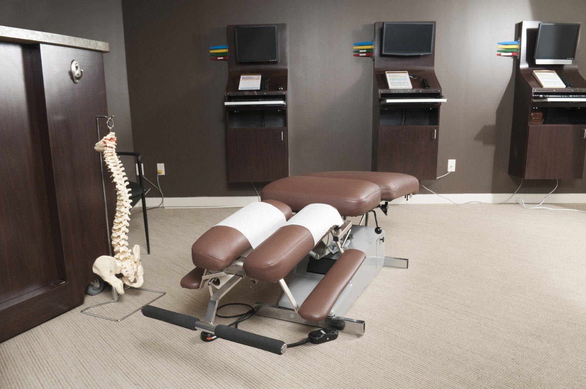 Chiropractic Table — Brighton, MI — Dr. Maria Lyons The Den Chiropractic