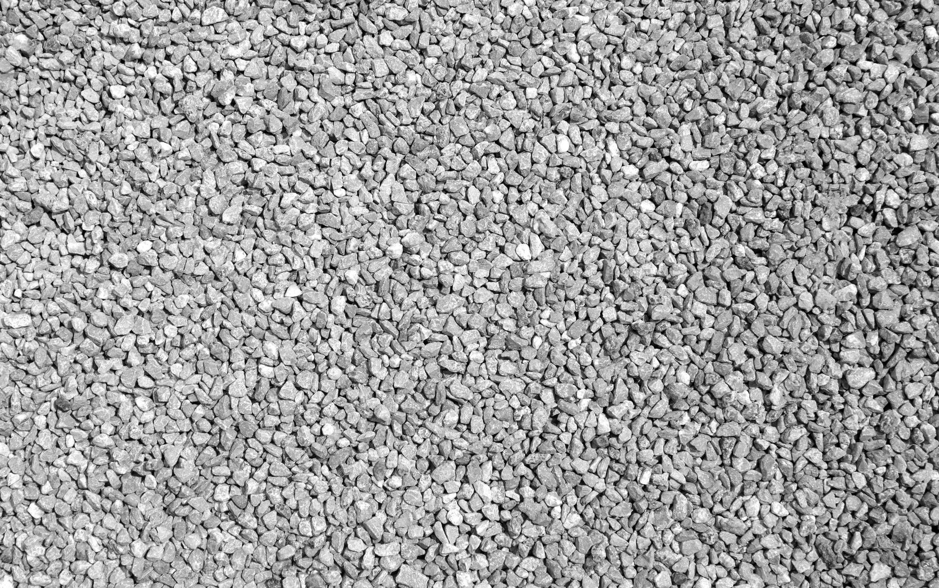 Group of crushed stone