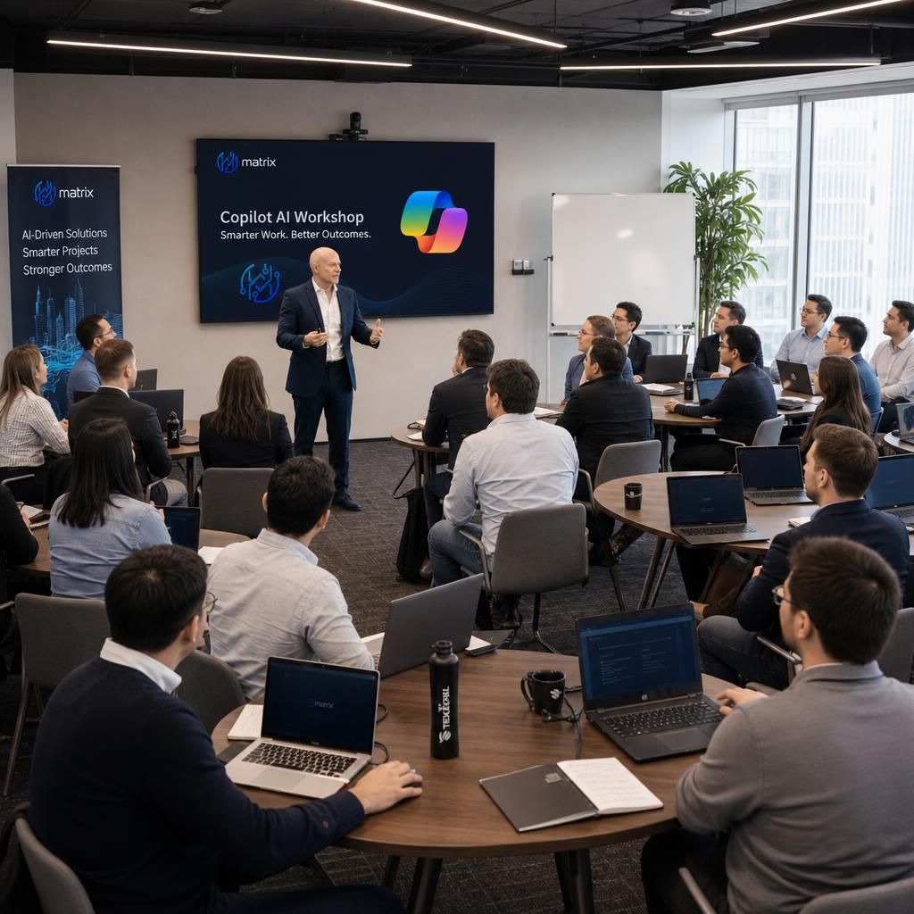 Matrix AI CEO, Glen Maguire, Copilot Workshop Facilitator