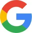 Google “G” logo in red, blue, yellow, and green