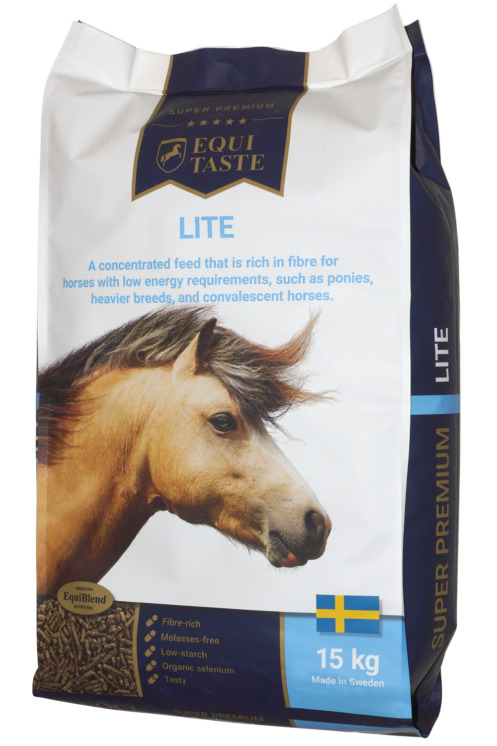 EquiTaste Lite - Pienso para caballos, pienso concentrado, pienso complementario para caballos