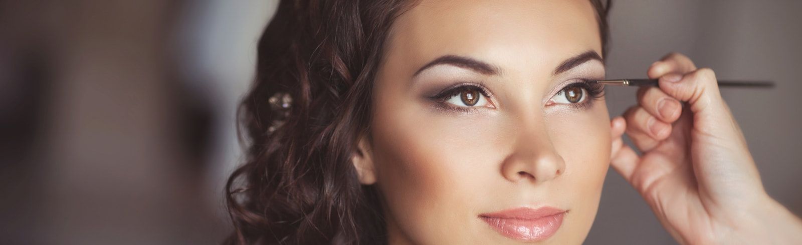 Professional makeup application