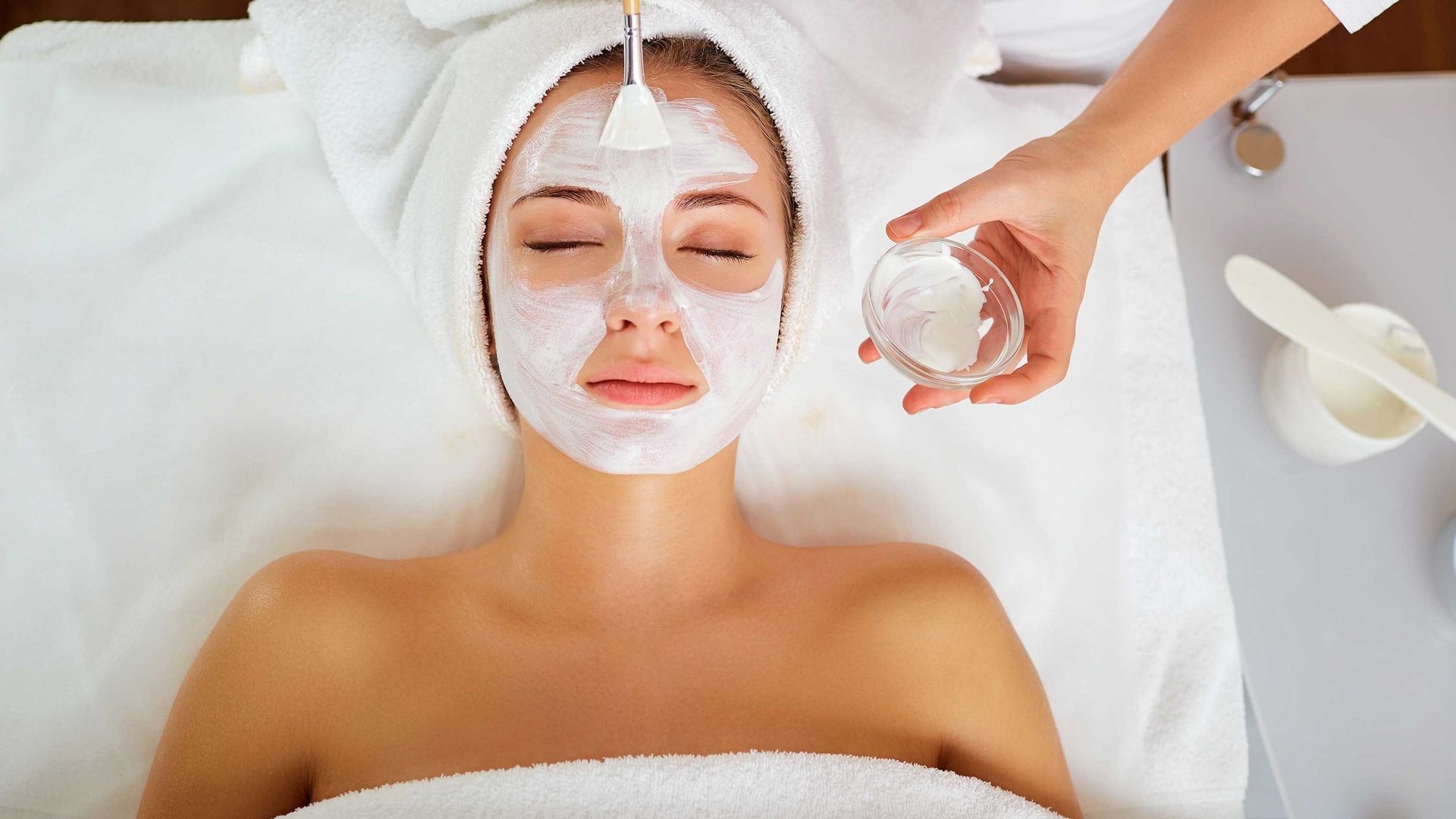 Relaxing facial treatment at Mode Skin & Beauty Horsham