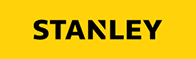 STANLEY logo in black text on a yellow background