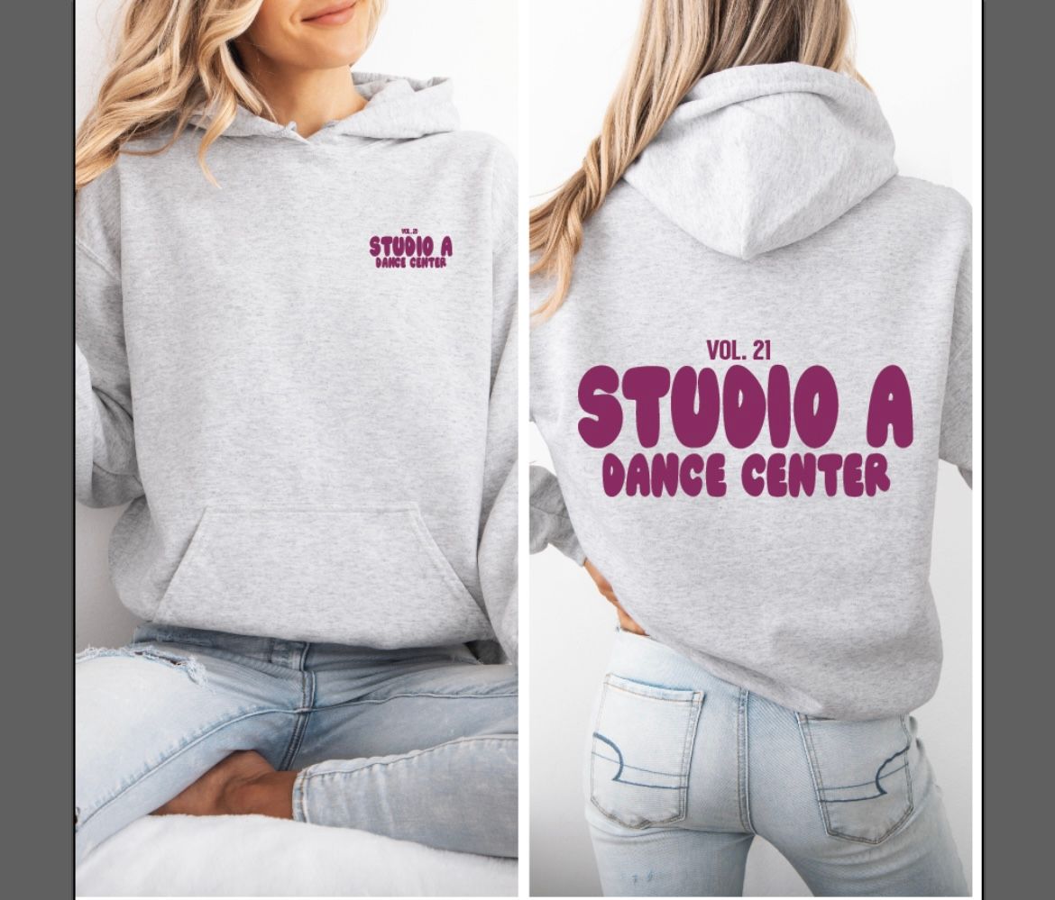 Puffy Letter Oversized Hoodie