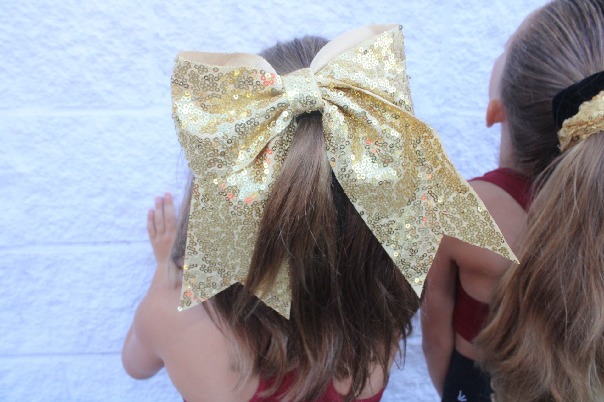 GOLD BOW/SCRUNCHIE