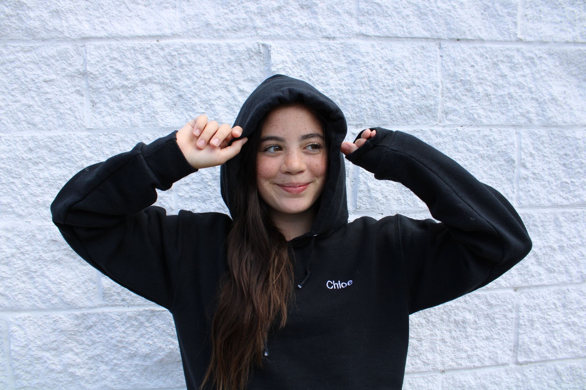 RHINESTONE HOODIE