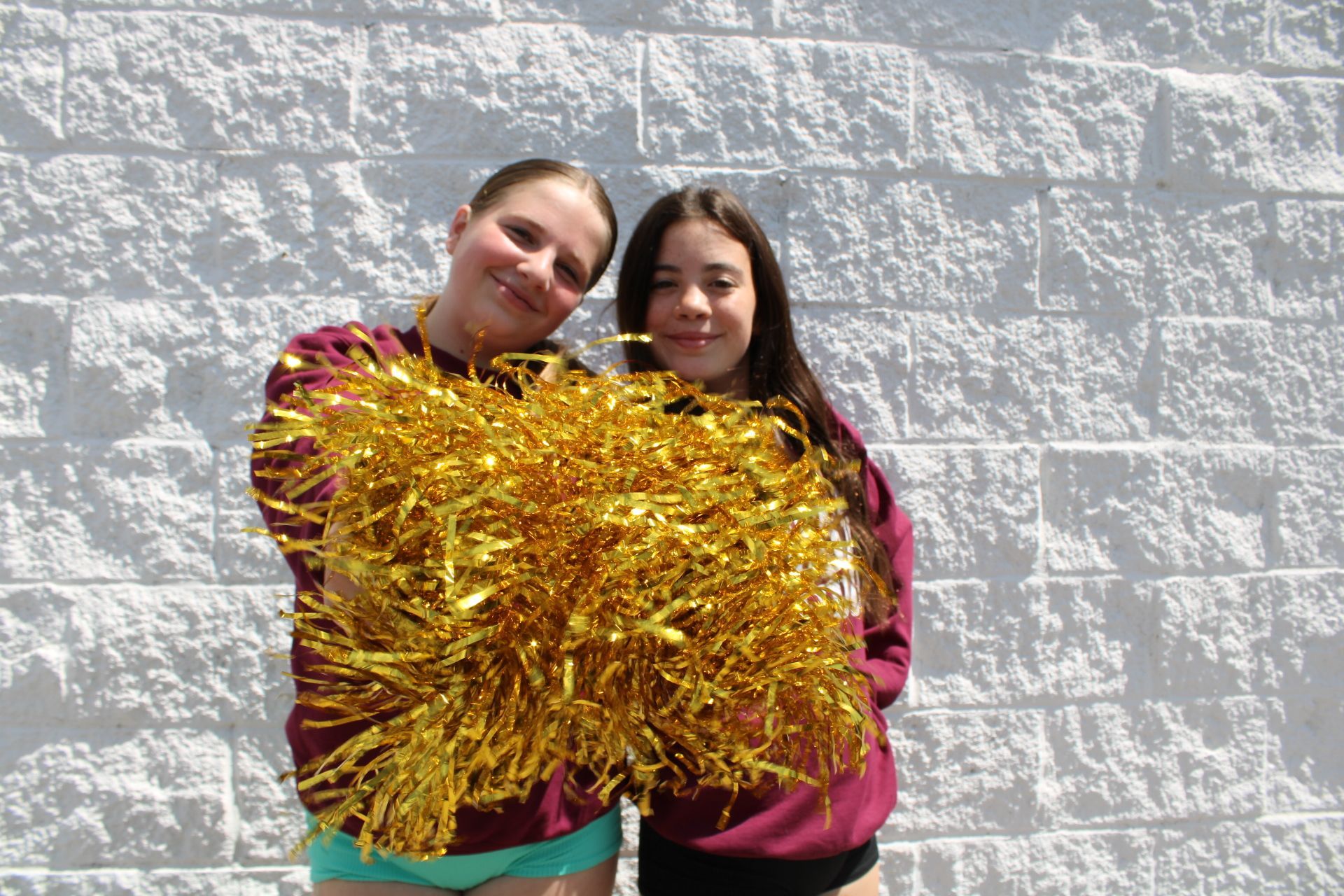 GOLD POMPOM
