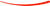 A close up of a red ribbon on a white background