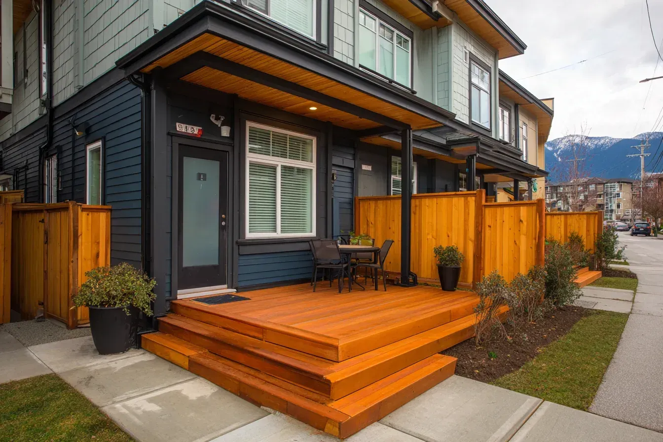 Deck lattice installation Vancouver adding privacy and decorative features. Deck Builders Vancouver integrate lattice into deck skirting. Ideal for aesthetic enhancement.
Cedar deck extension Vancouver boosting outdoor living space with natural wood and reinforced framing. Deck Builders Vancouver ensure seamless integration. Perfect for expanding existing decks.
Deck cleaning Vancouver using power washing, brightening treatments, and prep work. Deck Builders Vancouver enhance appearance and longevity. Ideal for routine maintenance.